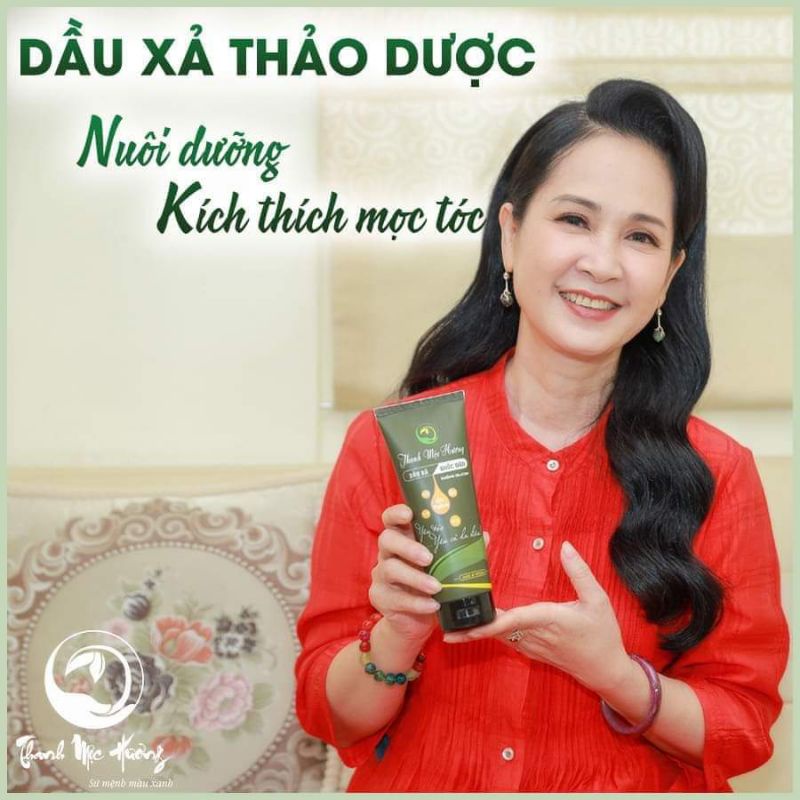 Dầu xả dược liệu Thanh mộc hương, thảo dược thiên nhiên bưởi, oliu, dưỡng tóc mềm mượt, chắc khỏe