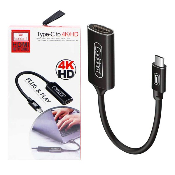 Cáp HDMI TypeC ra tivi 4K, dây MHL samsung galaxy to tivi FULL HD máy chiếu, kết nối Galaxy S8 S8+ S9 S10 Note 8 Note10