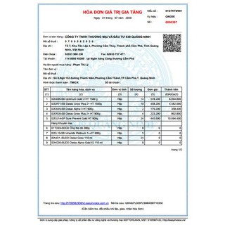 Sữa bột Vinamilk Optimum Gold 3 (HMO) 1.5kg .