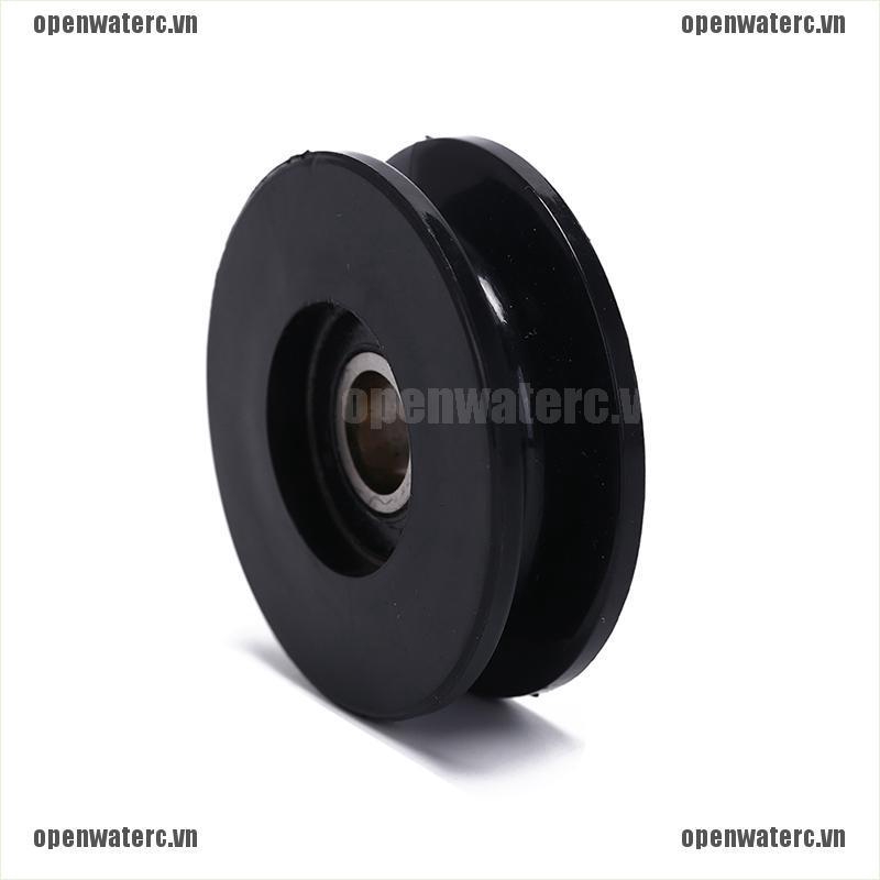 1 Bánh Xe Ròng Rọc Đen 50mm Chống Mòn Cho Tập gym