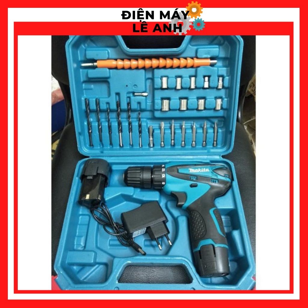 Máy khoan bắn vặn vít cầm tay mini pin chính hãng Makita 12V