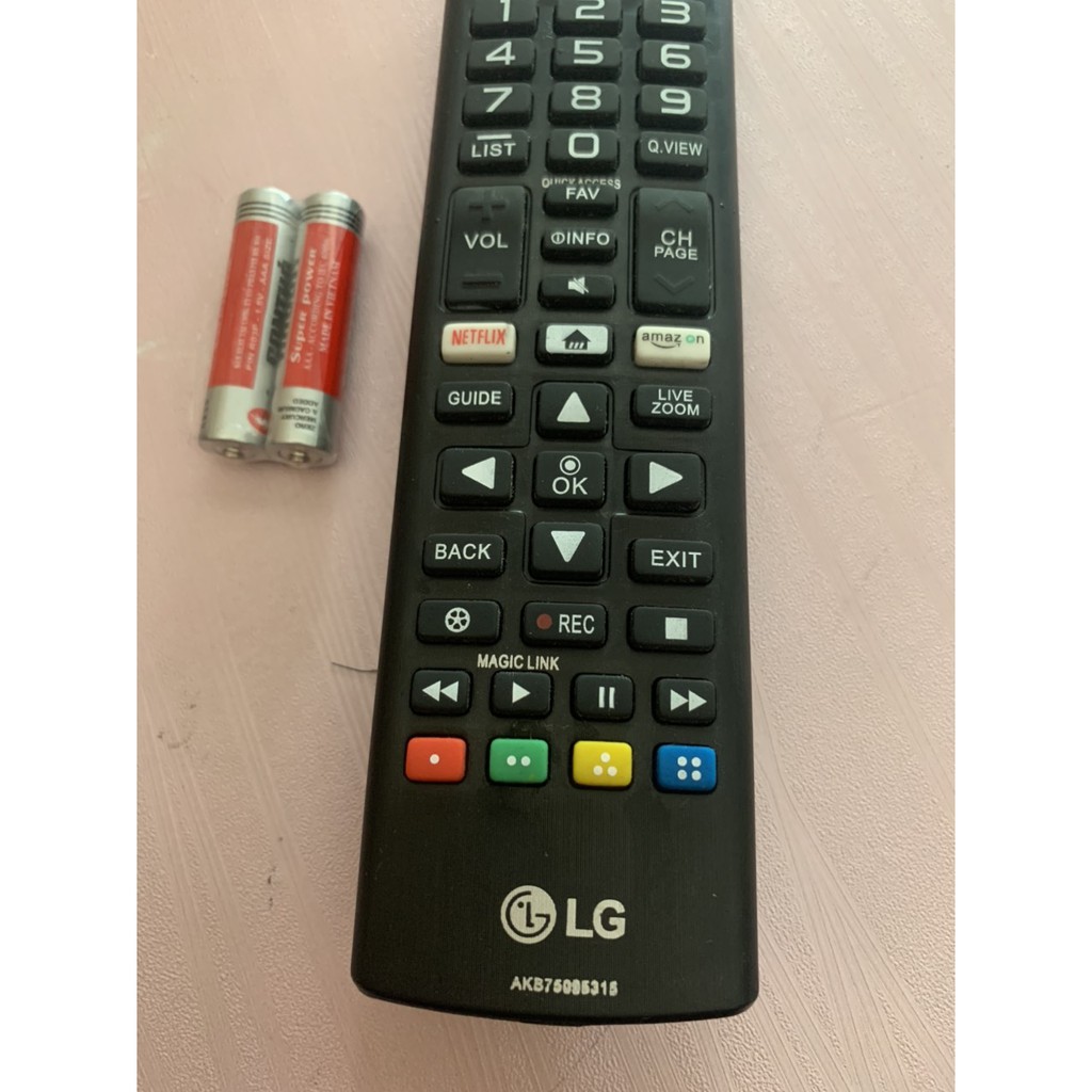 REMOTE ĐIỀU KHIỂN TIVI LG SMART NGẮN 2018 NETFLIX-AMAZON