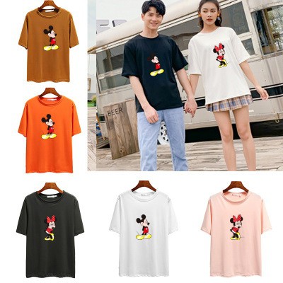 Áo Thun Ngắn Tay Phong Cách Năng Động Trẻ Trung Dành Cho Cả Nam Và Nữ
