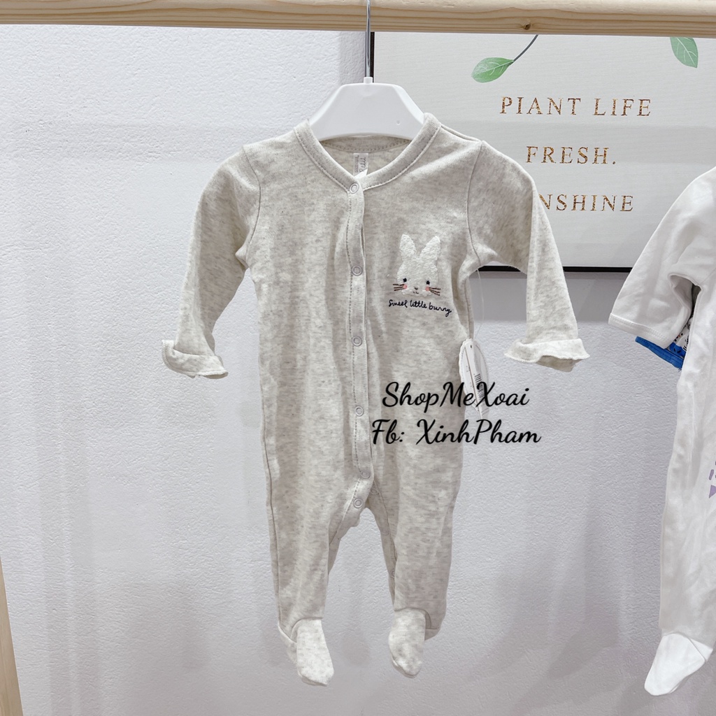 [Chọn mẫu 1][Size newborn] Bodysleep cotton cho bé sơ sinh hàng xuất dư