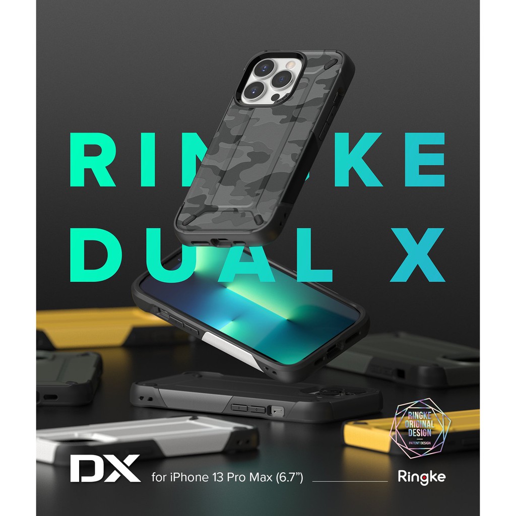 Ốp lưng Ringke DX cho iPhone 13 Pro Max / 13 Pro - Nhập khẩu Hàn Quốc