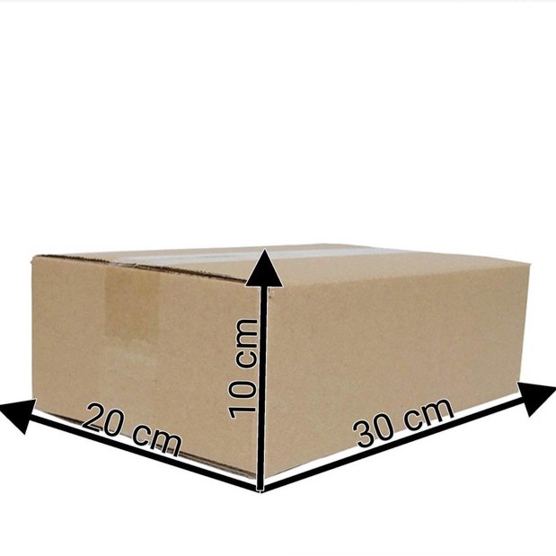 Hộp Carton Giá Rẻ 30x20x10 ♥️ FREESHIP ♥️ Giảm 10K Khi Nhập [BAOB2] 1 Hộp Carton Giá Rẻ