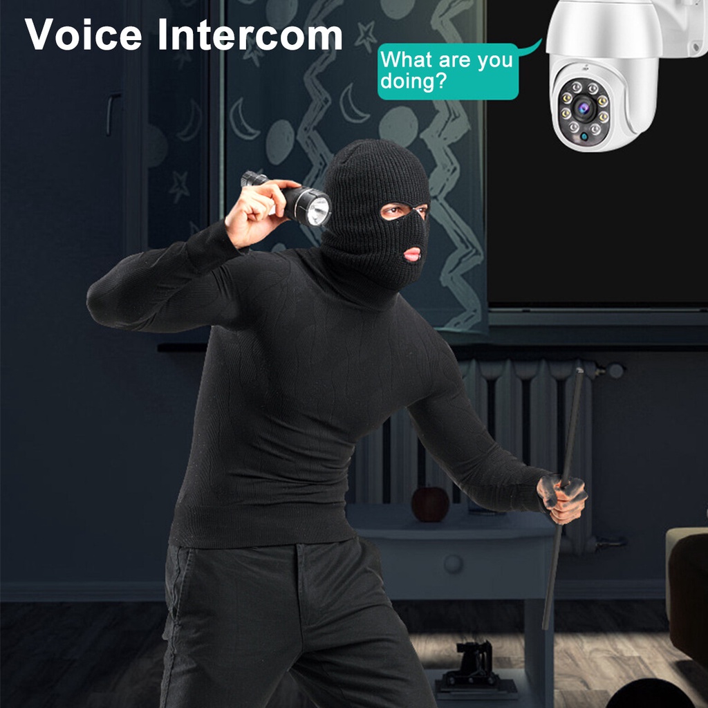 Camera PTZ IR Giám Sát An Ninh Ngoài Trời 200 P WiFi Không Dây 1080W Pixel | BigBuy360 - bigbuy360.vn