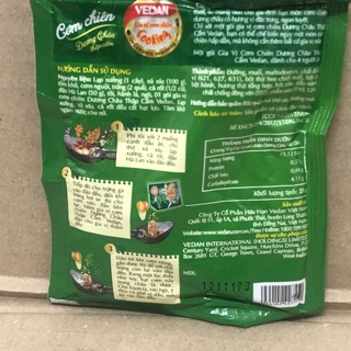 Gia vị Vedan cơm chiên dương châu 25g