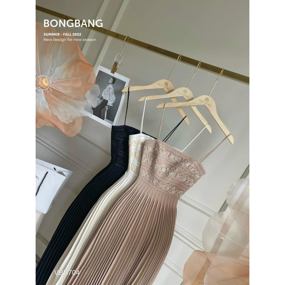 Đầm maxi 2s dập ly