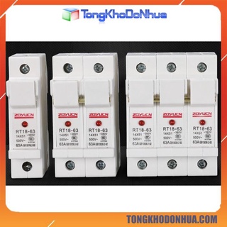 Đế Cầu Chì Công Nghiệp 1P RT18-32X có đèn báo (không kèm cầu chì)