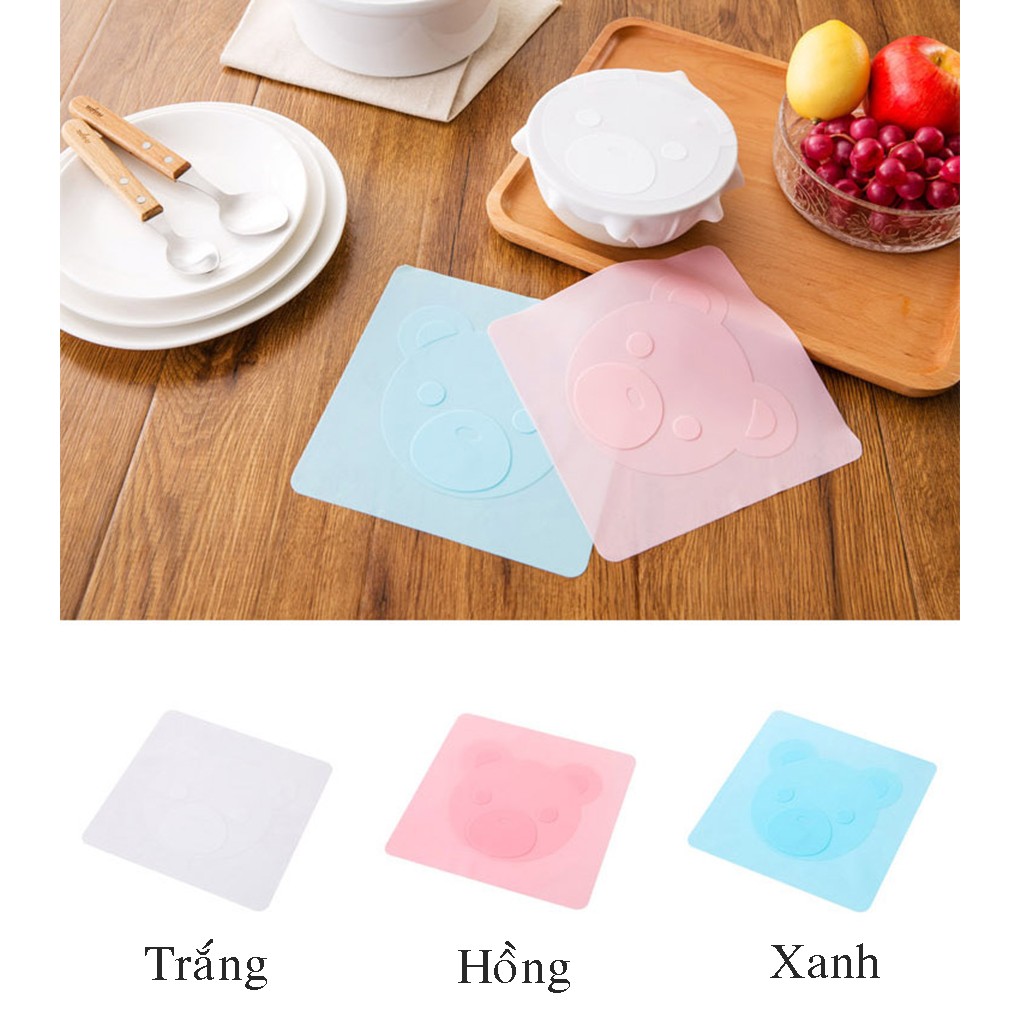 Tấm silicone đa năng, bọc thực phẩm, lót để bàn