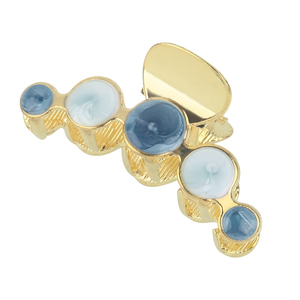 Kẹp Tóc Kim Loại Thiết Kế Hình Học Đơn Giản Thanh Lịch Cho Nữ