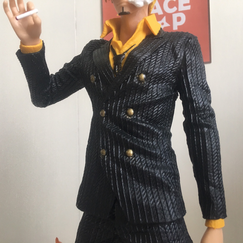 Mô Hình Sanji Chân Đen Mô Hình One Piece Đồ Chơi Decor Bàn Học Bàn Làm Việc Phòng Ngủ Anime Manga One Piece