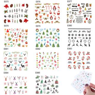sticker dán móng tay hình dán 3d nail seal