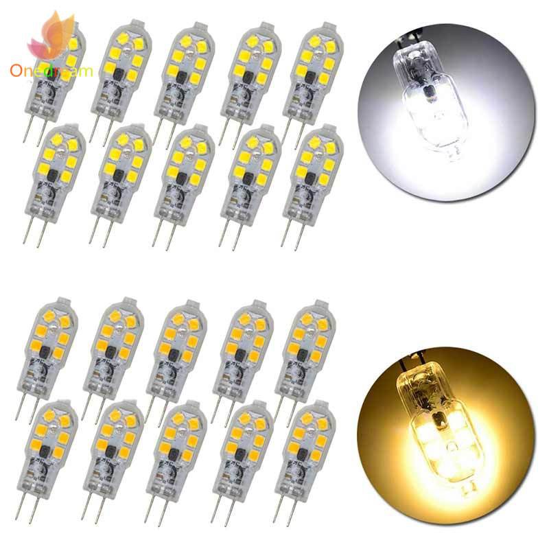 10 Bóng Đèn Led Mini G4 3w Ac / Dc 12v 220v Smd2835