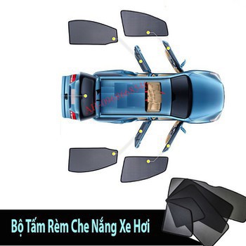 Che nắng Mirage Mitsubishi - Bộ 4 Tấm Chắn UV Cao Cấp