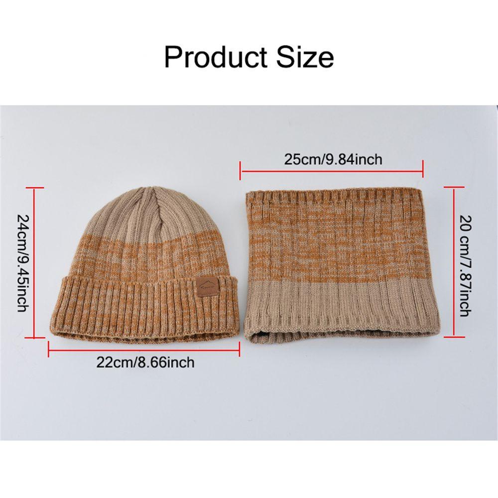 ROWANS Set Mũ beanie Và Khăn Choàng Cổ Giữ Ấm