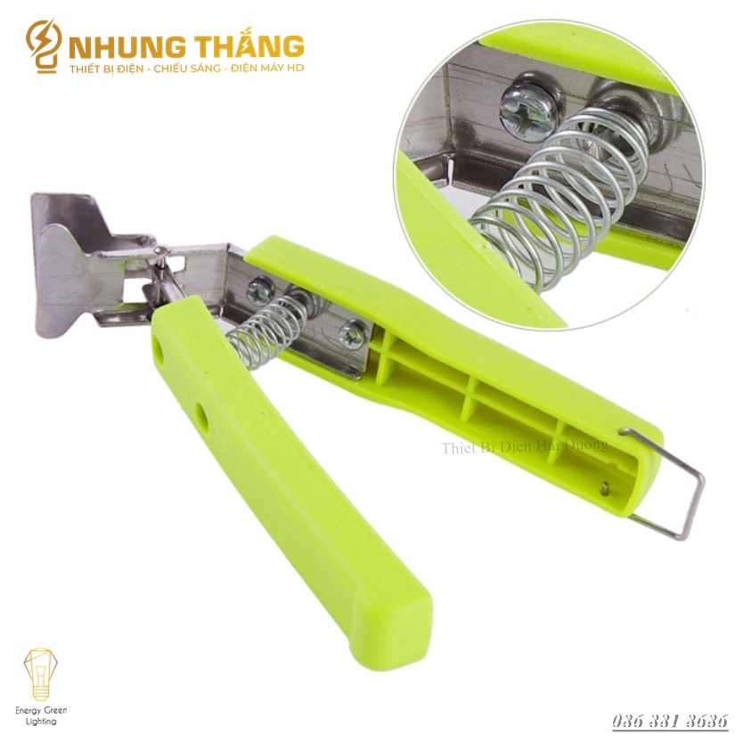 Kẹp Gắp Đồ Nóng , Đồ Hấp Bằng Inox Chống Trượt - Tay Cầm Nhựa Cách Nhiệt - An Toàn Tiện Dụng - Màu Random