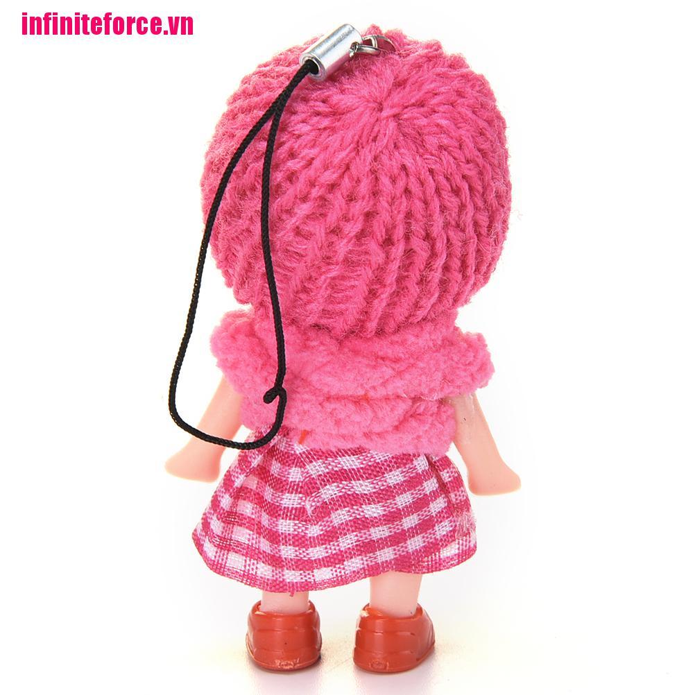 Móc treo điện thoại hình búp bê em bé xinh xắn 8cm