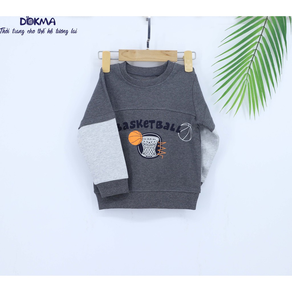 DMA222 áo cổ tròn dài tay DOKMA (1-5T)