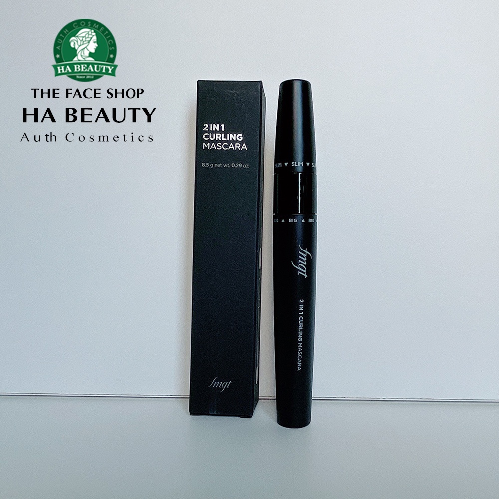 Mascara dưỡng cong mi 2 đầu The Face Shop 2 in 1 Curling Mascara 8.5g