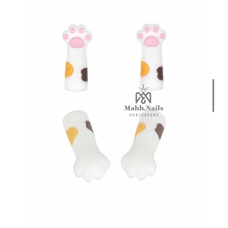 Set tay mèo bọc kìm - Bọc bảo vệ kìm nhặt da MaiAnhNails