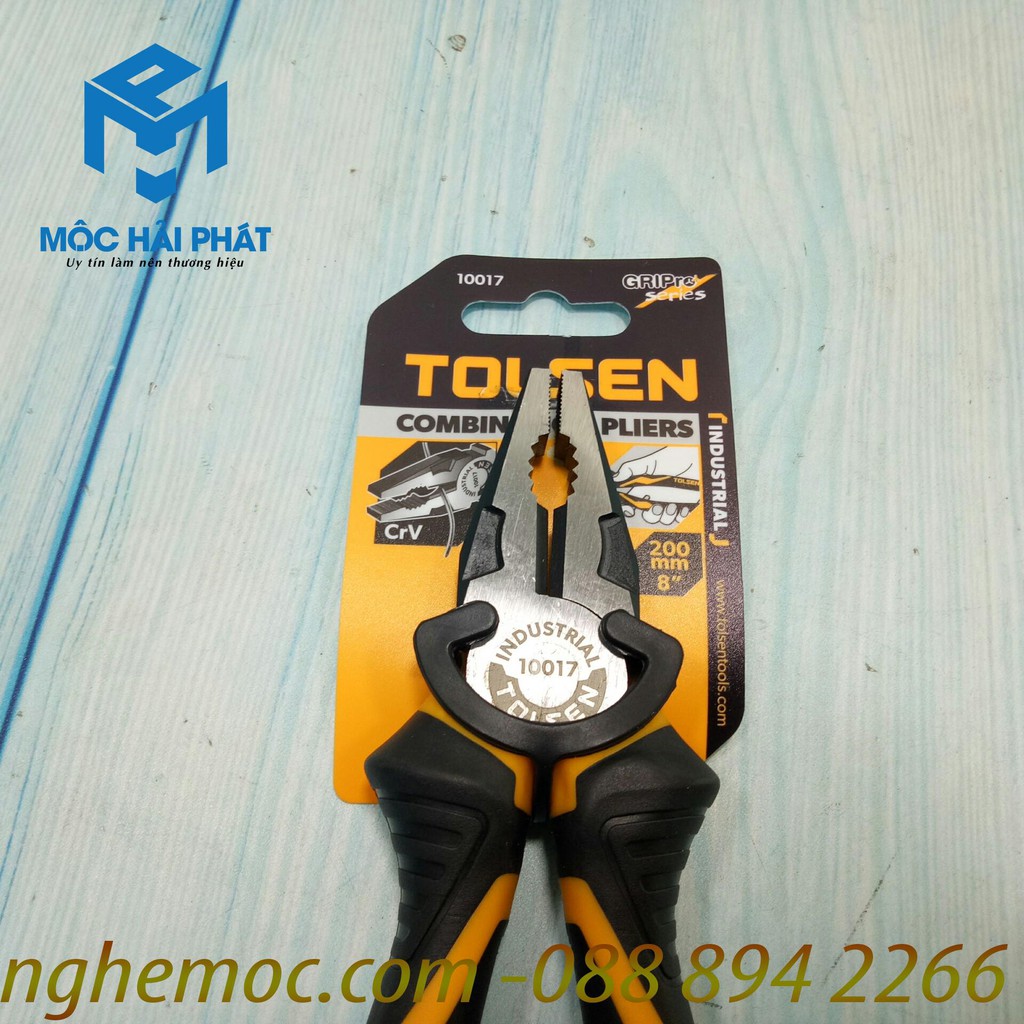 KÌM RĂNG Xịn 8'' TOLSEN 10017 - Nghề Mộc