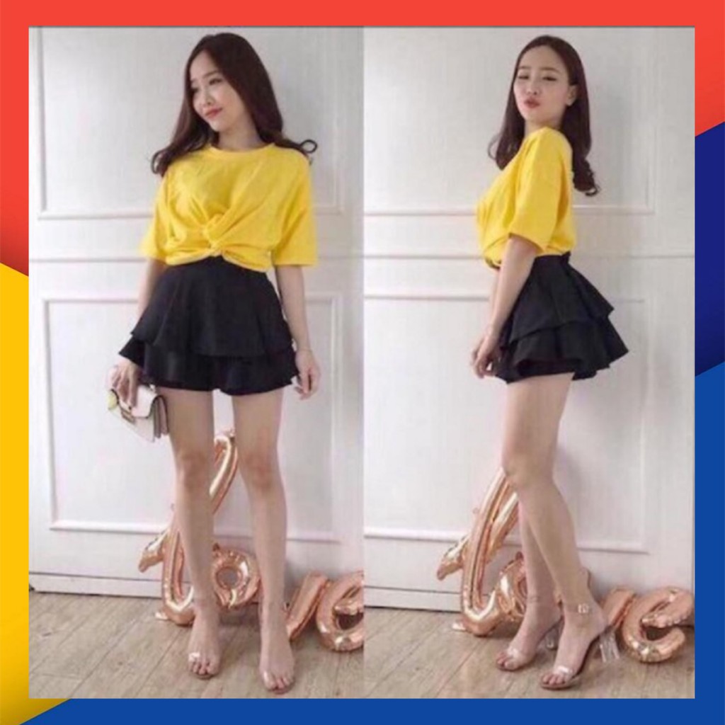 Chân váy hai tầng chất siêu đẹp