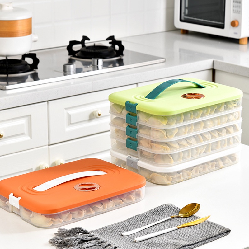 Hộp đựng thực phẩm OSSAYI có thể xếp chồng tiện lợi cho tủ lạnh