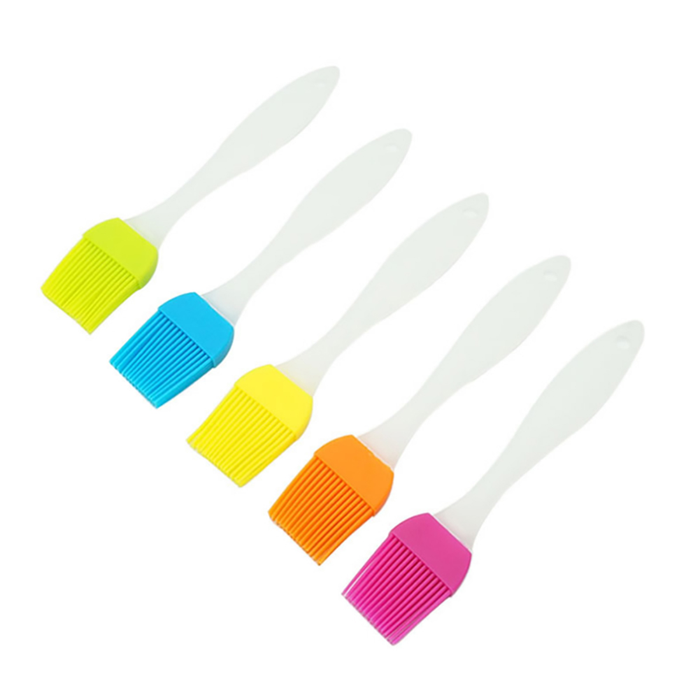 Silica Gel Sweeping Brush Silica Gel Baking DIY Tool Environmental Protection High Temperature Resistant Barbecue Tool HBEJ
