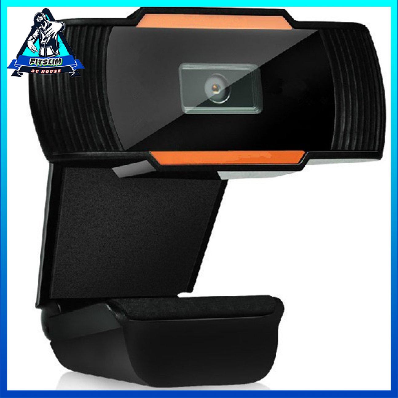 Webcam Xoay 30 Độ 2.0 Hd 720p Cho Máy Tính