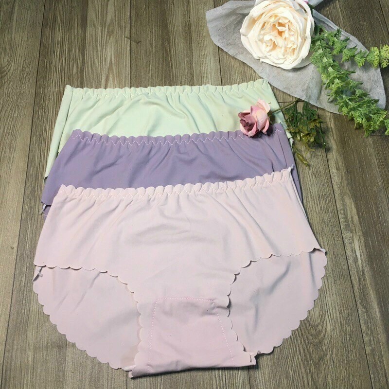 Quần lót nữ su thun cotton viền sóng giá rẻ | BigBuy360 - bigbuy360.vn