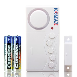 THIẾT BỊ CHỐNG TRỘM GẮN CỬA KOMAX KM-C03, thiết bị chống trộm cửa nhà, chuông cửa báo động dùng pin