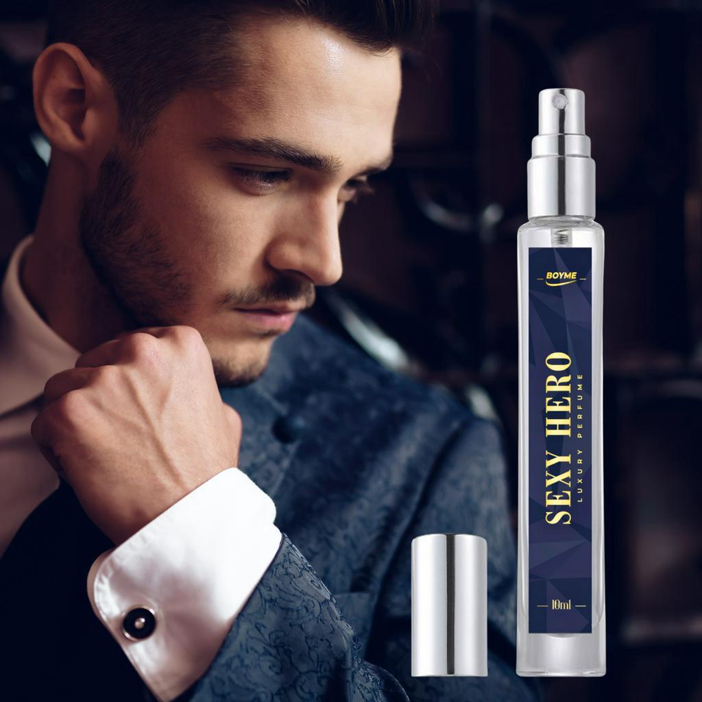Nước Hoa Nam Chính Hãng Thơm Lâu SEXY HERO 10ml Lấy Cảm Hứng Từ Nước Pháp Huyền Thoại Hương Thơm Quyến Rũ Sang Trọng