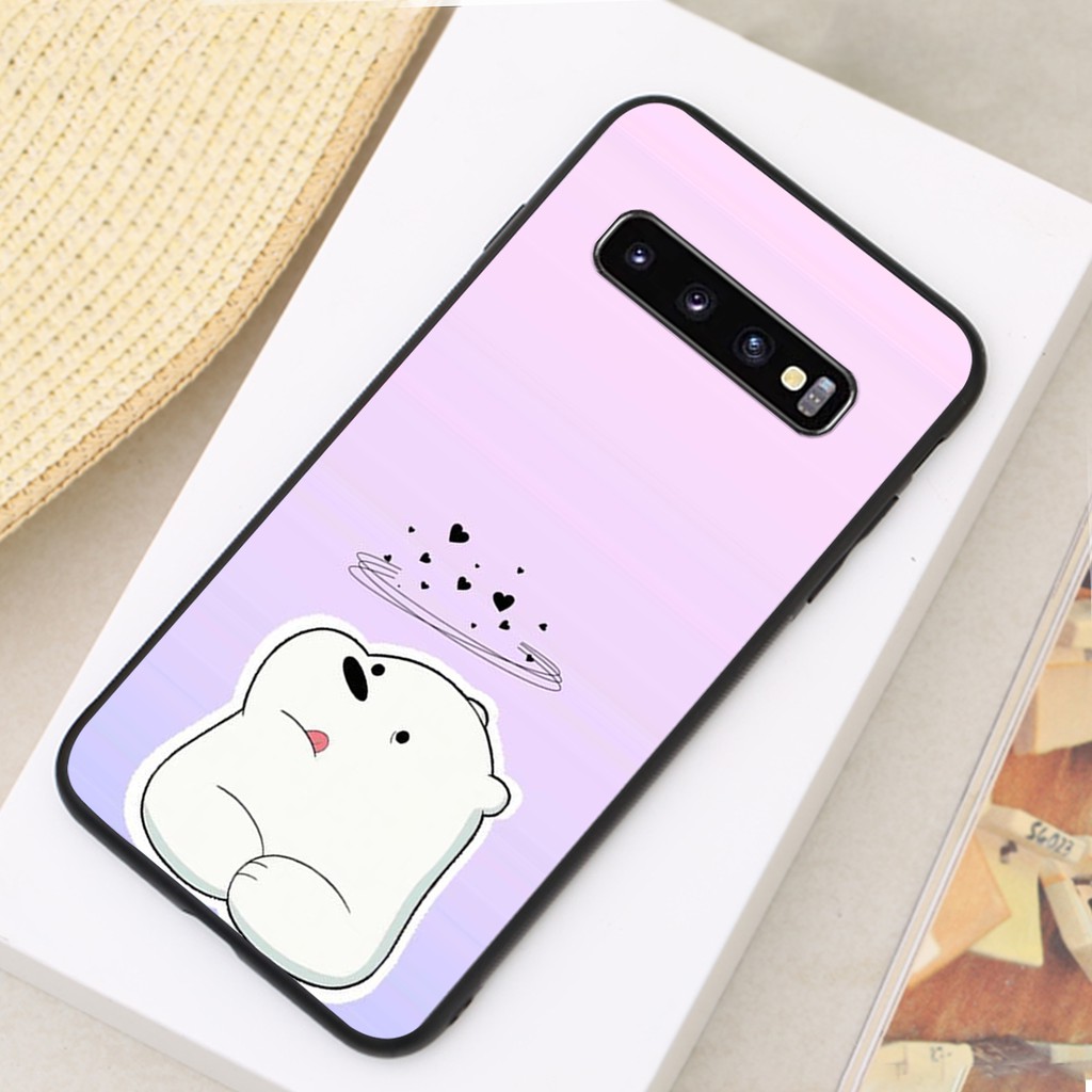 ỐP ĐIỆN THOẠI SAMSUNG S10/S10E/S10 PLUS/S10 5G HÌNH CHÚ GẤU DỄ THƯƠNG-GIÁ RẺ