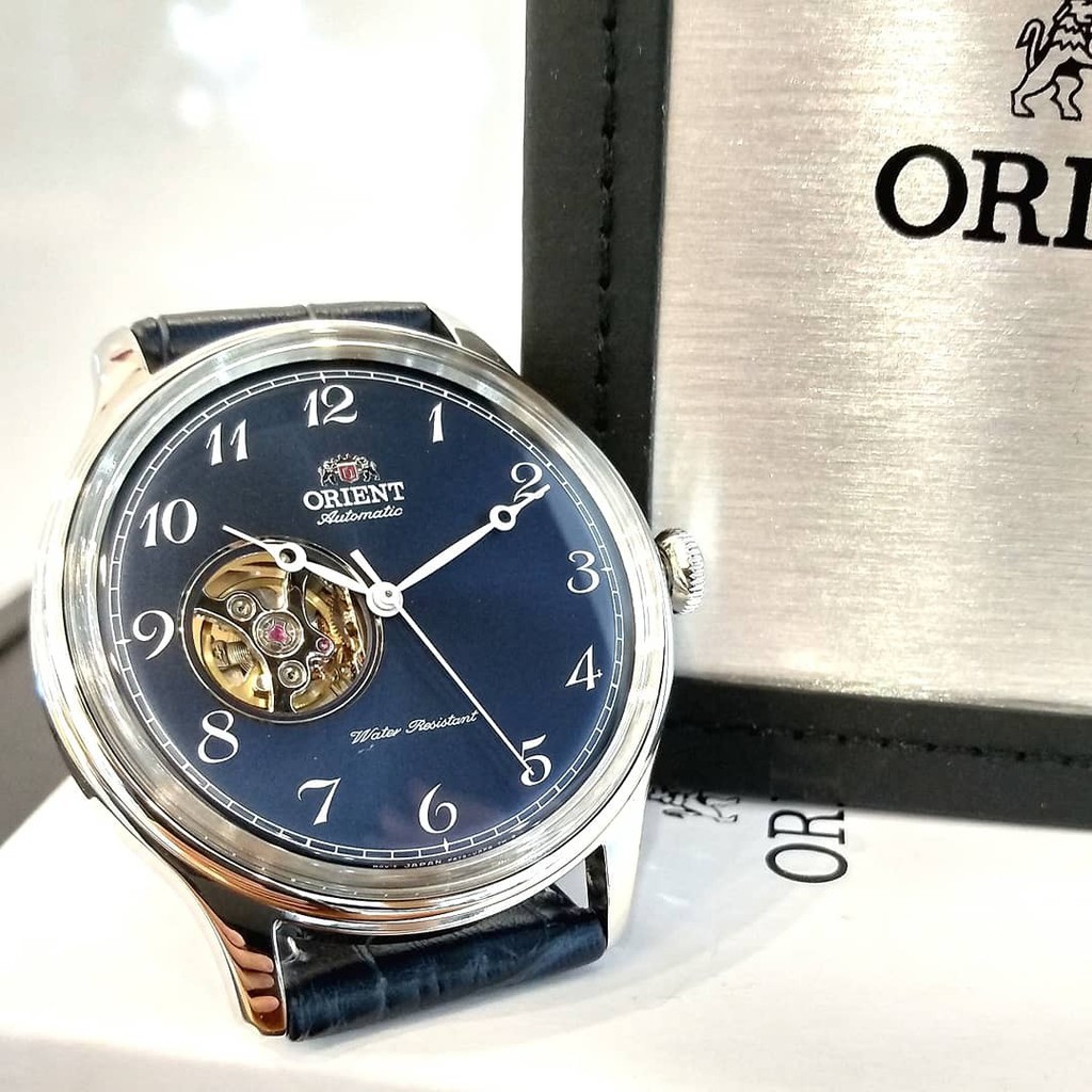 Đồng hồ nam Orient chính hãng RA-AG0015L10B, dây da.