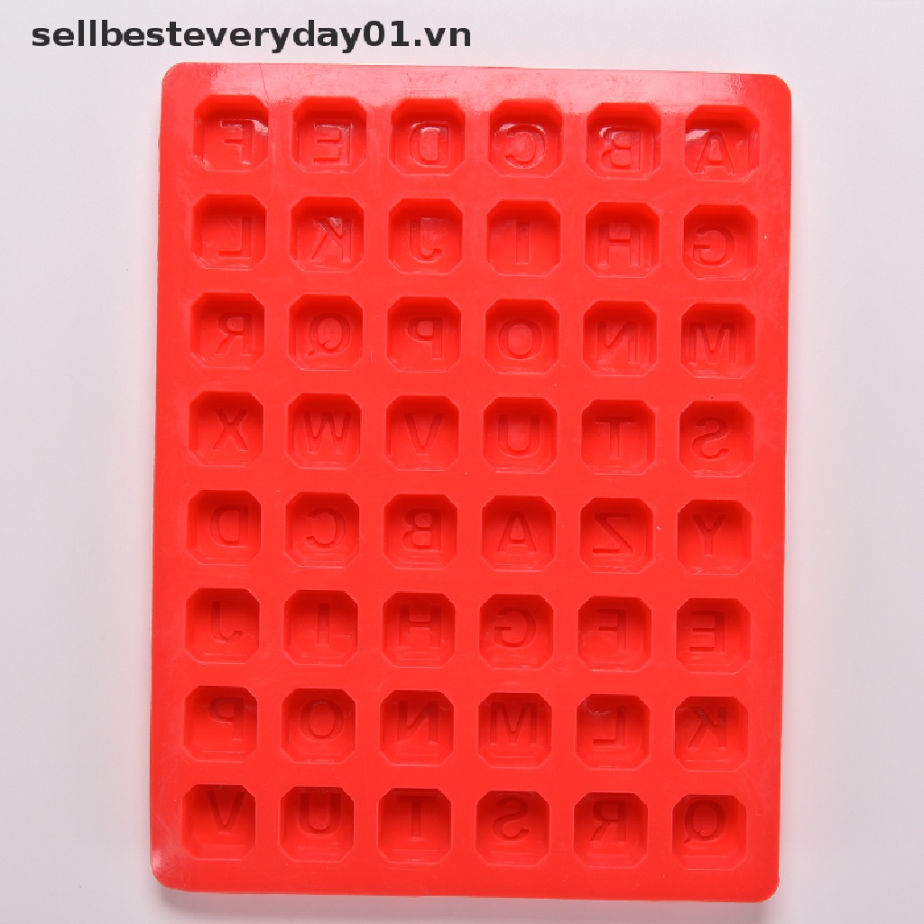 Khuôn Silicone Làm Bánh Hình Chữ Cái