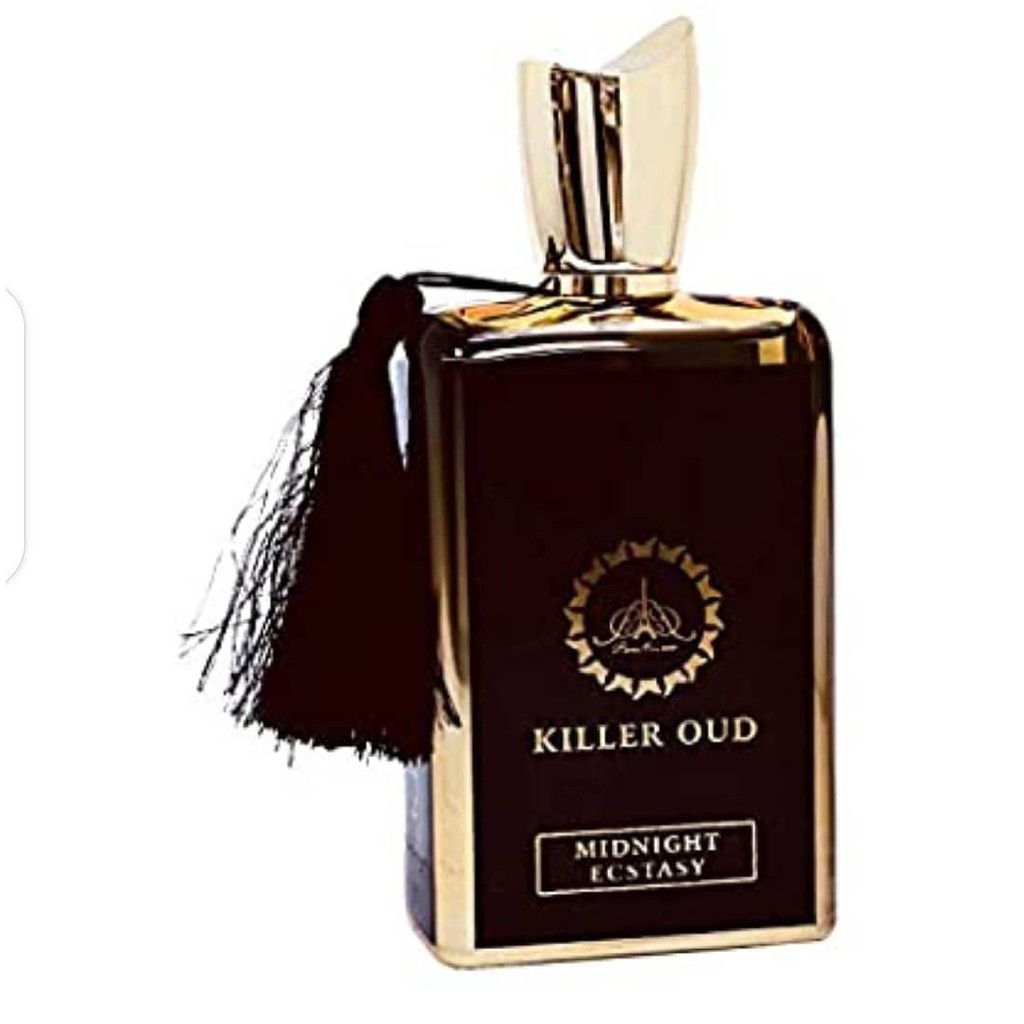 Nước hoa nội địa cao cấp Dubai Killer Oud Midnight Ecstasy (đen) Nam tính, mạnh mẽ 100ml