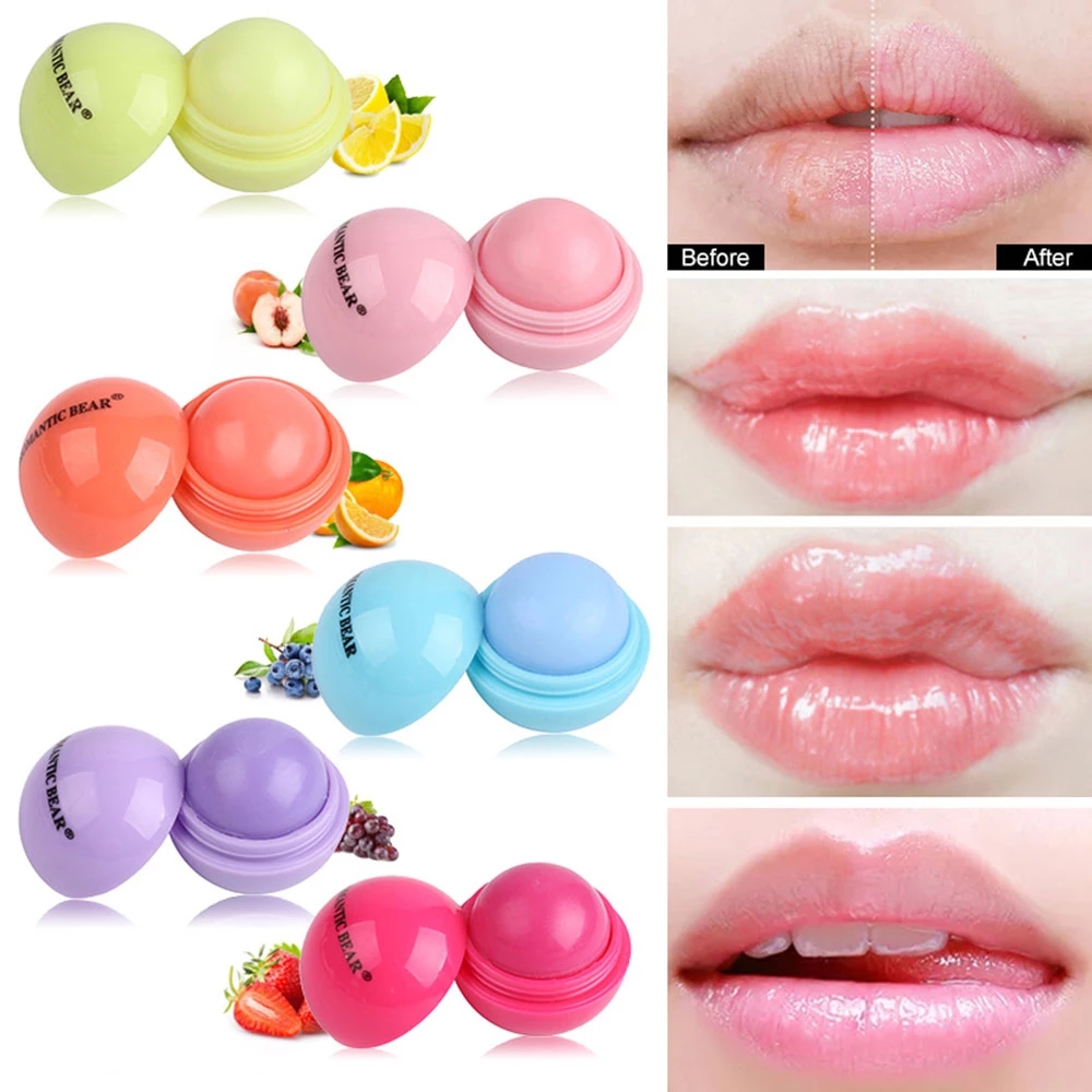 (Hàng Mới Về) 1 Son Dưỡng Môi Hình Quả Bóng Dưỡng Ẩm Bảo Vệ Môi | BigBuy360 - bigbuy360.vn