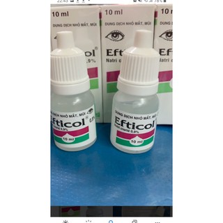Nước muối sinh lý EFTICOL