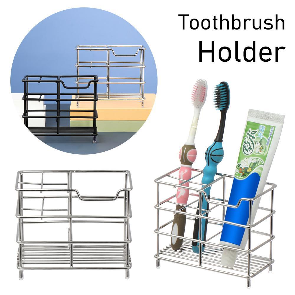 WONDER Giá Đỡ Bàn Chải Đánh Răng Bằng Thép Không Gỉ Tiết Kiệm Không Gian Đa