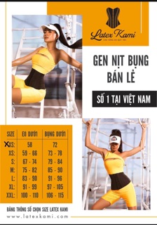 ĐAI NỊT BỤNG LATEX KAMI NHẬT BẢN