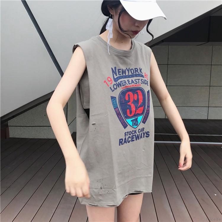 Áo tanktop nữ in chữ | WebRaoVat - webraovat.net.vn