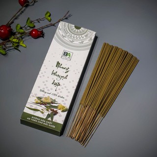 Nhang sạch thảo mộc tự nhiên 100% không hóa chất, an toàn cho sức khỏe, hương Đinh Lăng, Khuynh Diệp, Quế -  Bình An