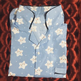 Bộ ngủ kate Thái pijama ( quần đùi, áo cộc )