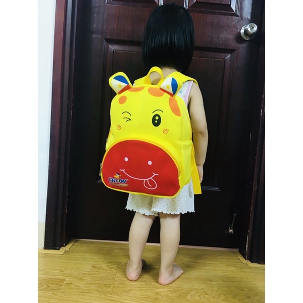 Balo cho bé hkm Grow ✨ giá rẻ ⚡️balo mầm non  Balo hươu grow