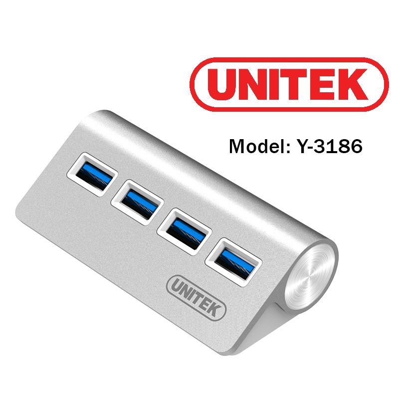 Hub USB 3.0 4 port UNITEK Y-3186 Chính hãng. VI TÍNH QUỐC DUY