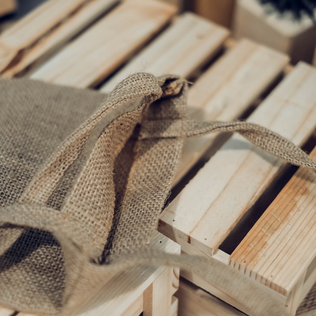 Túi đeo vải bố - Túi Vintage