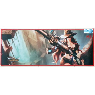 Miếng lót chuột và bàn phím liên minh huyền thoại S8 kích thước 30 cm x 78 cm dày 5mm