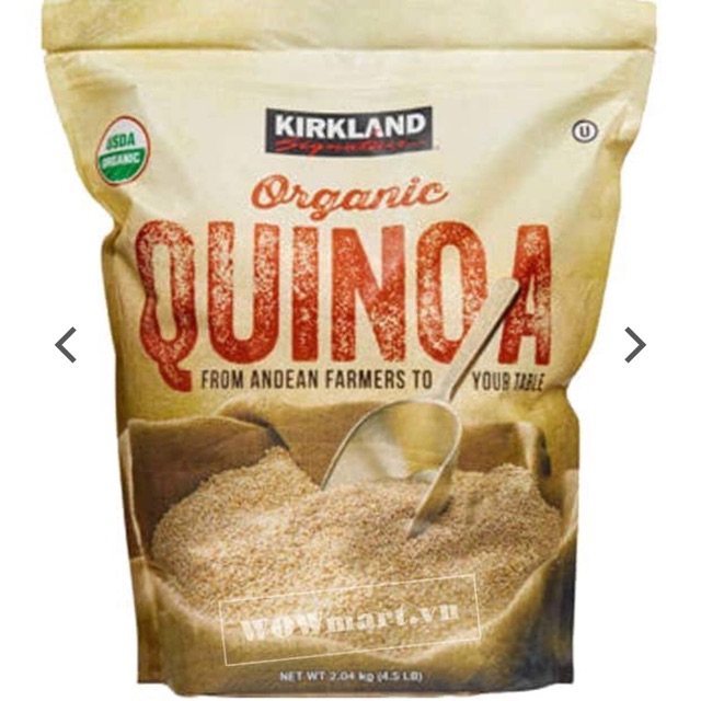 Quinoa (diêm mạch trắng) hữu cơ Kirkland Signature